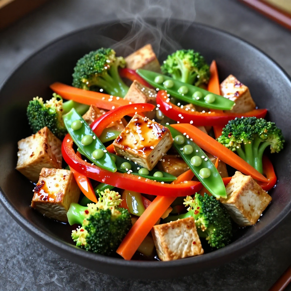 Tofu Vegetable Stir Fry