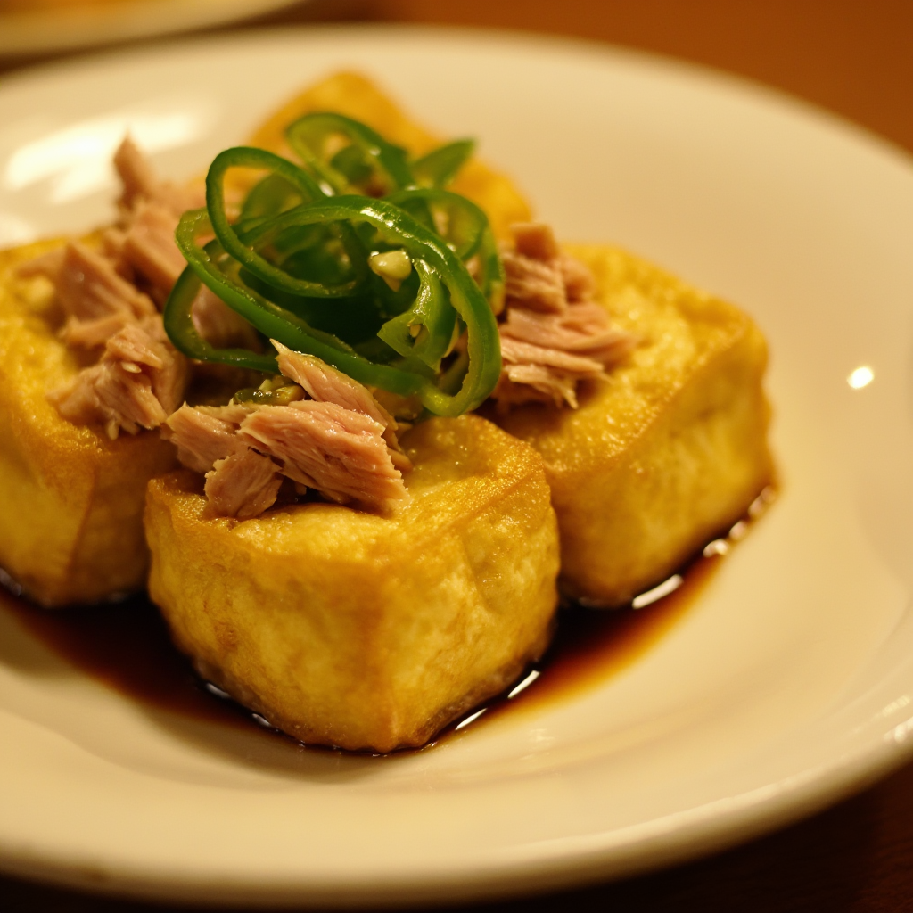 Tokwa and Tuna