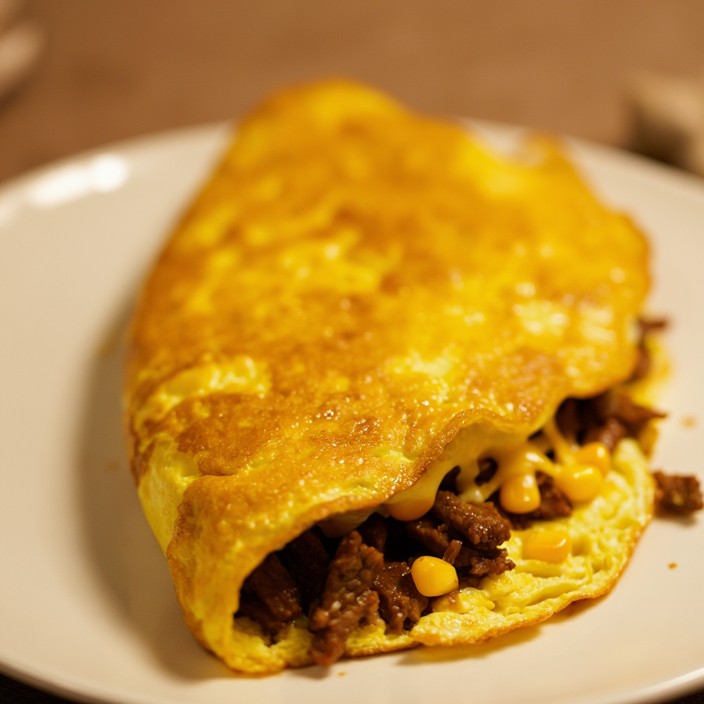 Corned Beef Omelet