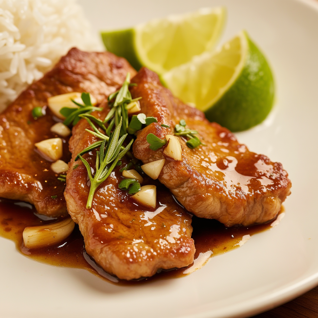 Toyomansi Pork Chops