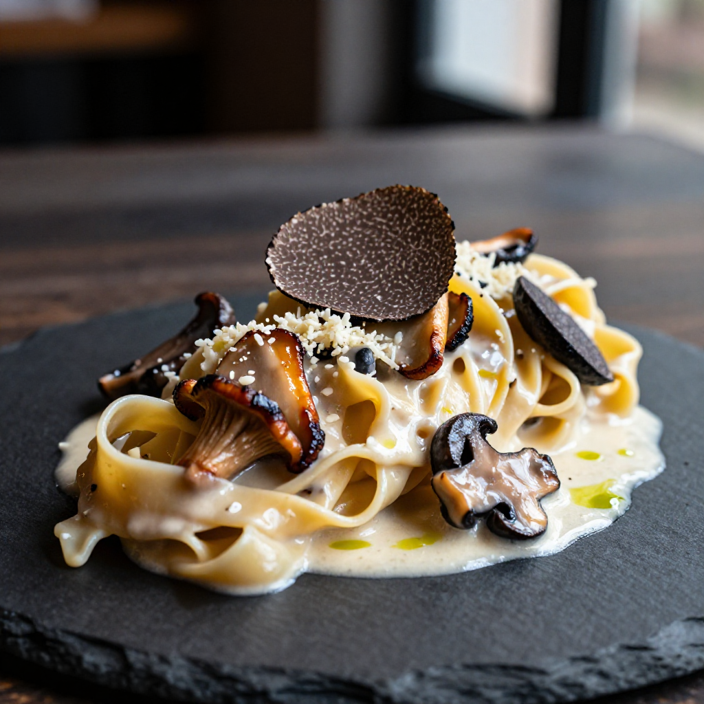 Truffle Mushroom Pasta