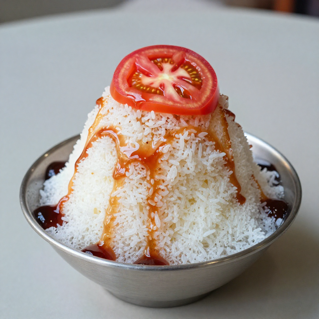 Tuyo with Rice and Tomato