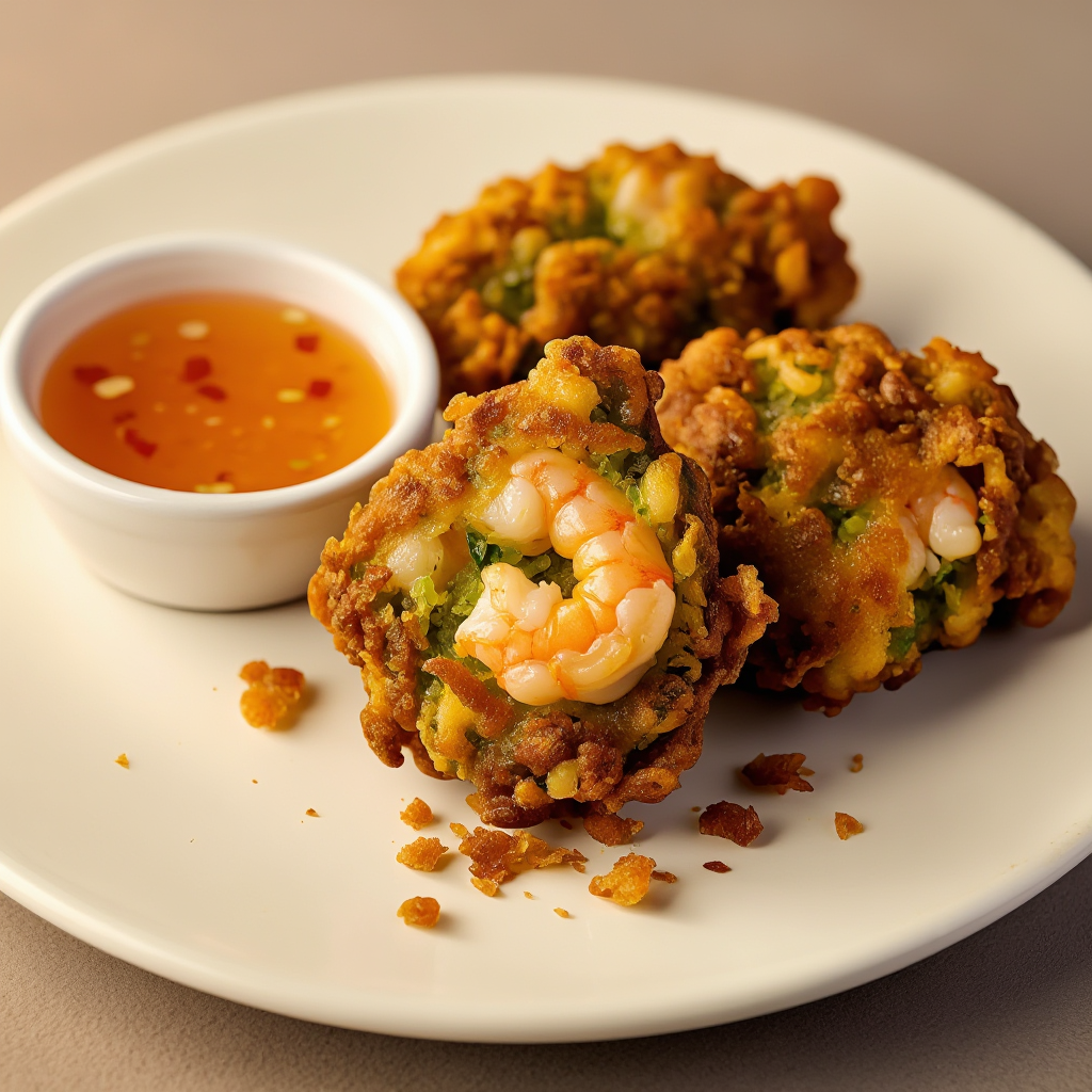 Ukoy  (Shrimp Fritter)