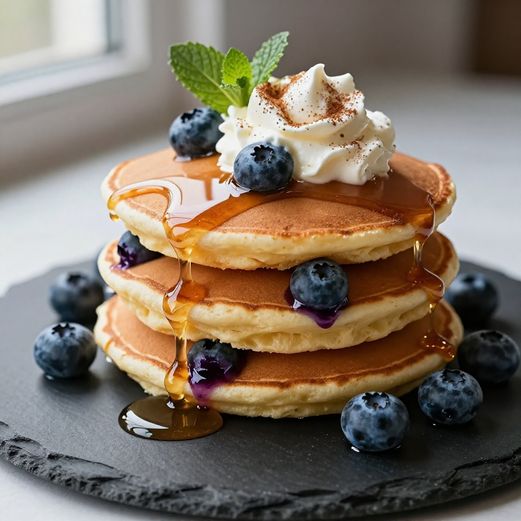 Yummy Blueberry Pancake